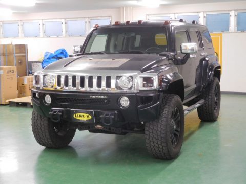 ハマーH3 リフトUPカスタム　施工前